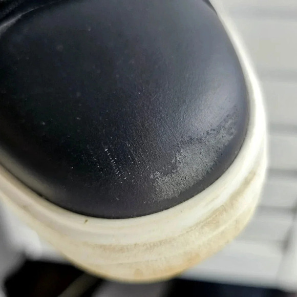 BALMAIN Authentic Black Geniune Leather Classic Men's Shoes Sneakers size 11 - Picture 2 of 9